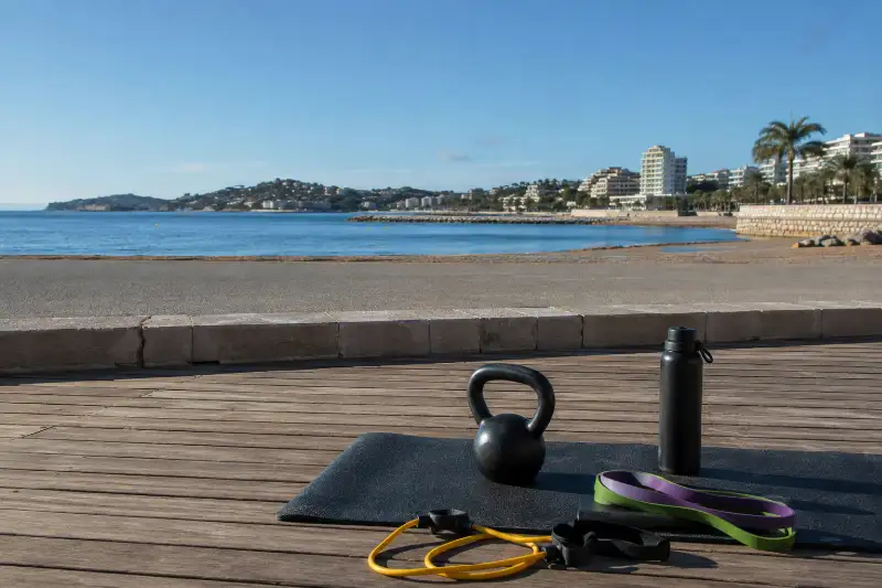 Séance individuelle en extérieur sur le littoral de Bandol